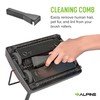 Alpine Manual Carpet Sweeper Triple Brush – Non Electric Multi-Surface