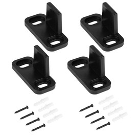 XPEX Set of 4 Sliding Door Rail Sliding Door Floor Guide Rail Sliding Door Guide Roller Sliding Door Floor Guide Lower for Sliding Doors (Square)