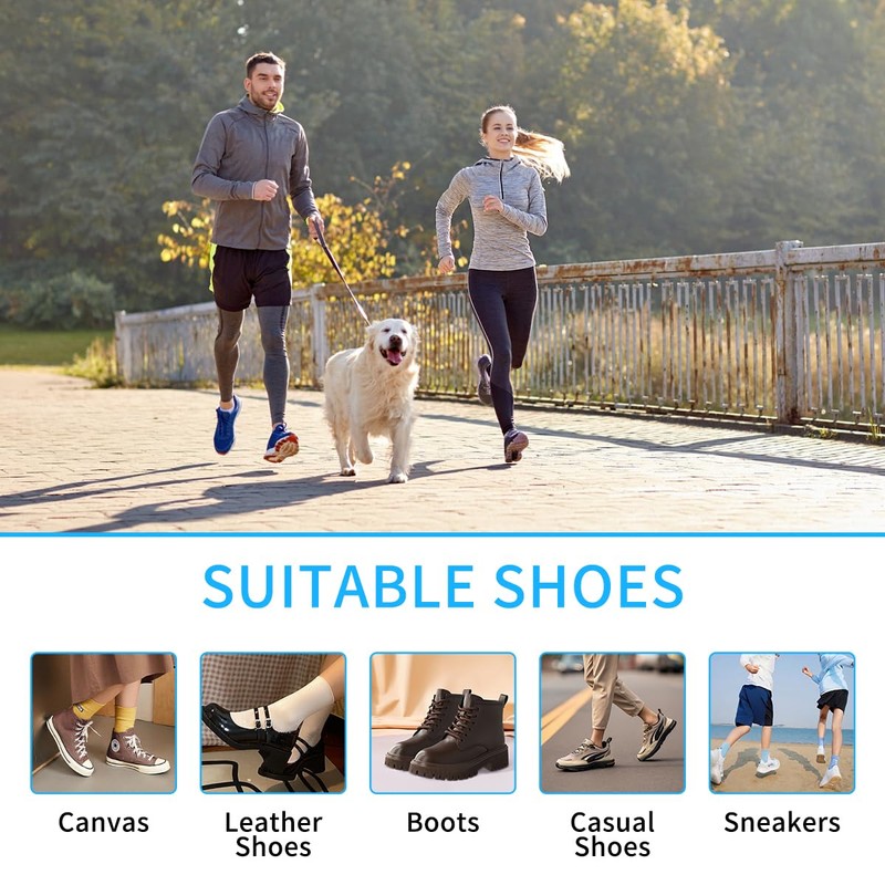3-Layers Overpronation Insoles, Adjustable Heel Wedge Corrective Inserts, Correct Excessive