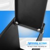 3mirrors Center Console Safe Gun Safe Box with Fingerprint Lock
