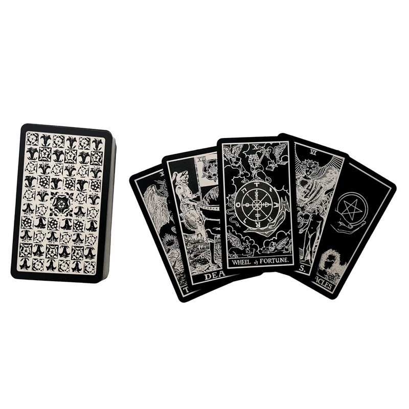 Vieux Monde Express Midnight Rider Tarot Deck and Guide Booklet,