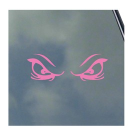 Eyes Vinyl Sticker Decal Set of Right Left Evil Mean Angry