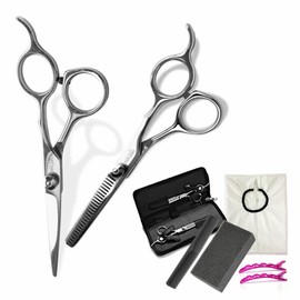 Park Jun Beauty Lab (Hyundai Hmall) Park Jun Premium Straight Cutting Scissors Cutting + Thinning + 8-Piece Beauty Tool Set