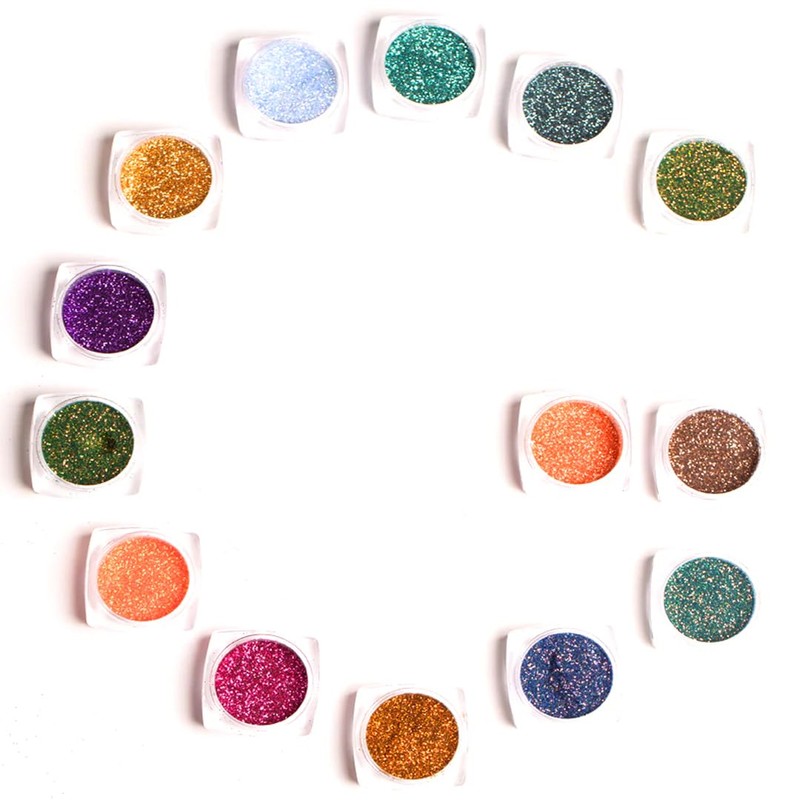 Eyelash Extension GladGirl Glitter Amber Sun