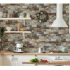 Reovatile 20-Pack Peel and Stick Tile Backsplash 12"X12" PVC Wall