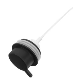 PACKOVE Foam Soap Dispenser Pump Head Refillable Plastic Replacement for Facial Cleansers Hand Soap Durable Precision Dispensing for Bathroom Travel Use Sleek Design