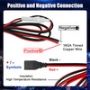 ZWEHKD CB Radio Power Cord 3 Pin 2-Wire CB Power