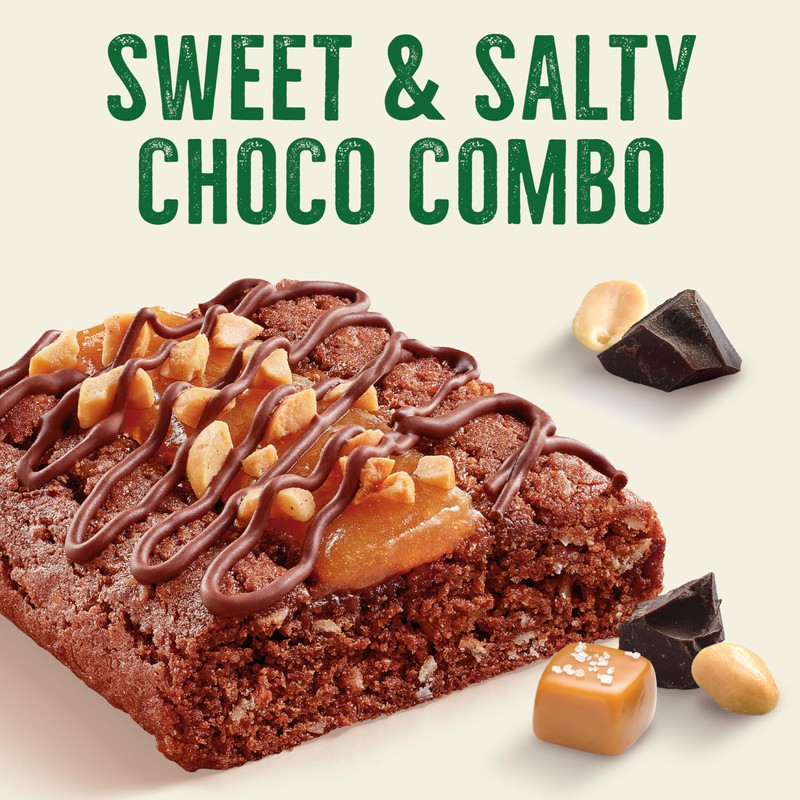 Nature Valley Soft Baked Sweet and Salty Bars, Chocolate Turtle,