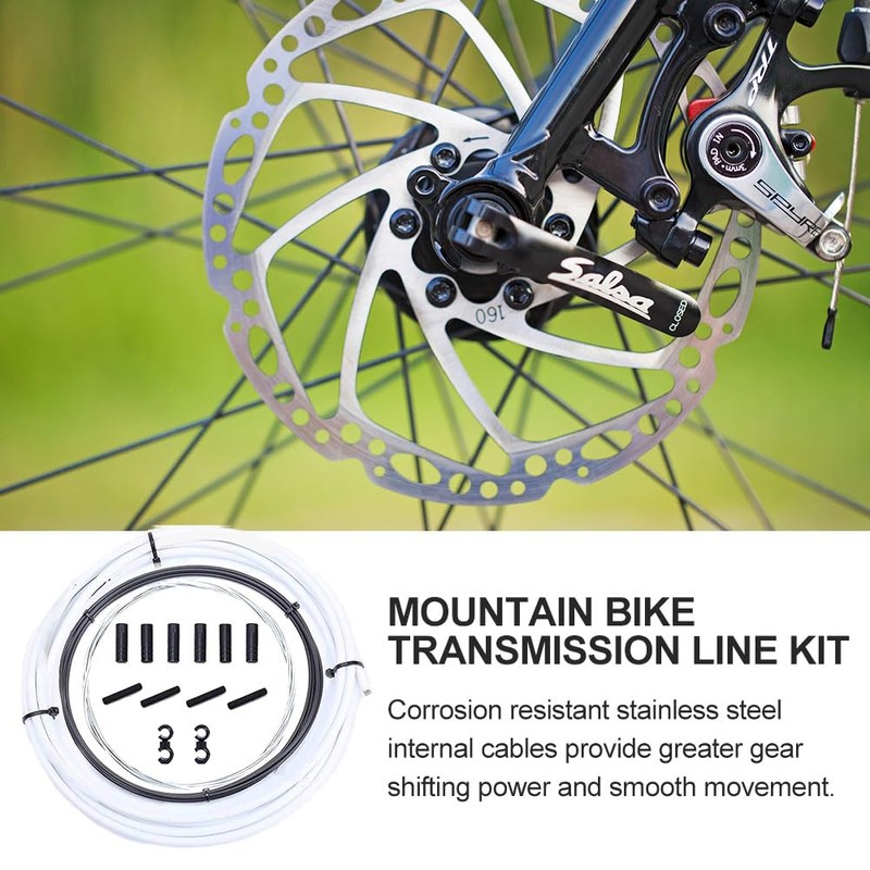 Cerioll Shift Cable Set, Universal Bicycle Shift Cable, Bicycle Shift
