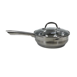 PARINI Stainless Steel Parini Signature Series 9.5" Pan Chicken Fryer with Lid