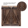 . Cortinas Semiopacas Madera 3d Estar Dormitorio 170 200
