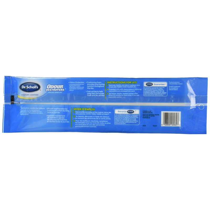 Dr. Scholl’s Odour Destroyers Insoles