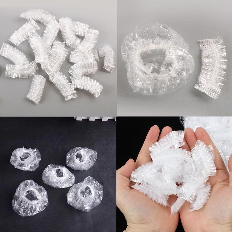 XINYUICEAN Tapas impermeables para los oídos, 100 Protectores auditivos desechables,