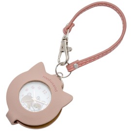 Fieldwork Field Work Watch mofusand Moffsand Strap Loupe Watch Keychain Watch MSD006G Casual Watch, Pink, Modern