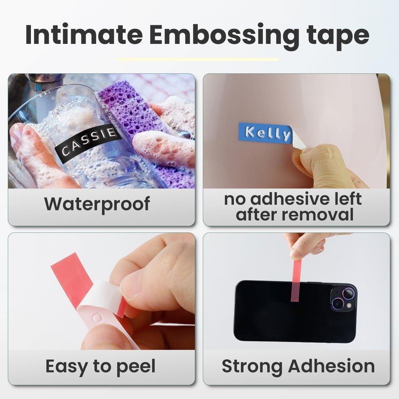 LabelCenter Labelling Device, 3D Embossing Device E975, Portable Labeling Device,