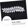 Healvian 1pc Elegant Rhinestone Hair Clip Stylish Hairpin for Women