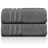 GC GAVENO CAVAILIA 2 Pack Bathroom Towels - Highly Absorbent