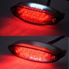 DREAMIZER Motorcycle Rear Light, 28 LED Motorcycle Running Stop Brake