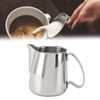 Milk Frothing Pitcher 304 Stainless Steel Dripless Spout Coffee Milk