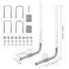 40" Adjustable Design Trailer Guide Poles, Trailer Guides with PVC