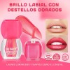 Brillo Labial Gloss Glitter Shiny Hidratante Maquillaje