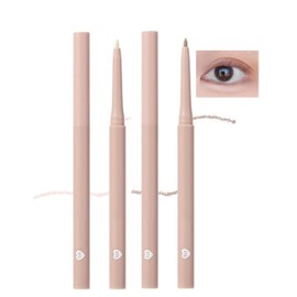 Under Eye Highlighter Makeup Stick, Eyeliner Eye Enhancing, Lying Silkworm Pencil Highlight & Contouring Stick, Silky-smooth Long-lasting Smudge-proof for Tear Drop Eye Brightener Eye Bigger Eye