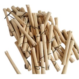 ESTAVITO Wooden Hair Curler Rollers | For Waves And Curls without Heat | Rollers Spiral Curls For Hair Styling | UNISEX | PACK OF 20 PCS |