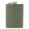 Flasque inox Vert 8 oz