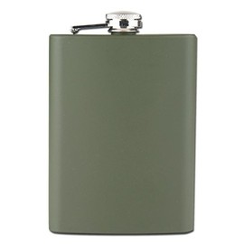 Flasque inox Vert 8 oz