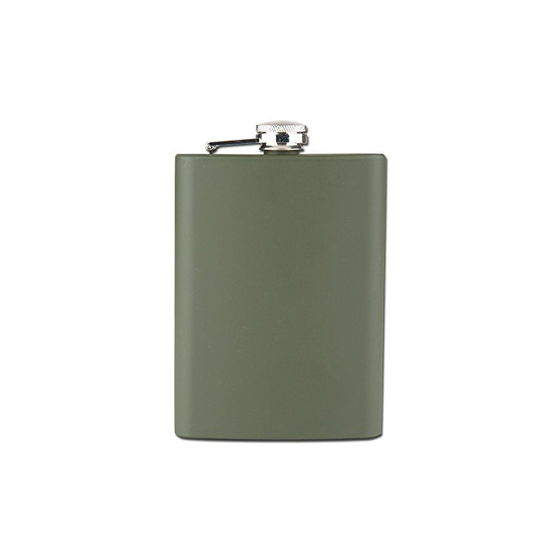 Flasque inox Vert 8 oz