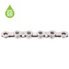 KMC X12 Waxed 12 Speed Chain, Silver, 126 Link