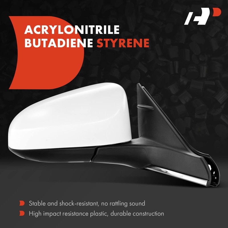 A-Premium Passenger Side Power Door Mirror - Compatible with Toyota