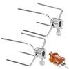 Meat Clips, Pack of 2 Meat Clips for Rotisserie Skewers,