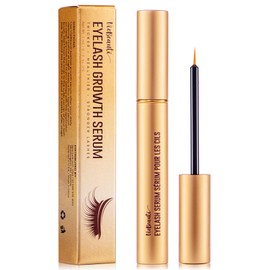 VieBeauti Lash Serum for Eyelash Growth: 5mL Eyelash Growth Serum with Advanced Formula to Boost Longer Fuller and Thicker Looking Lashes - Vegan & Cruelty-Free for Sensitive Eyes 5-Month Supply