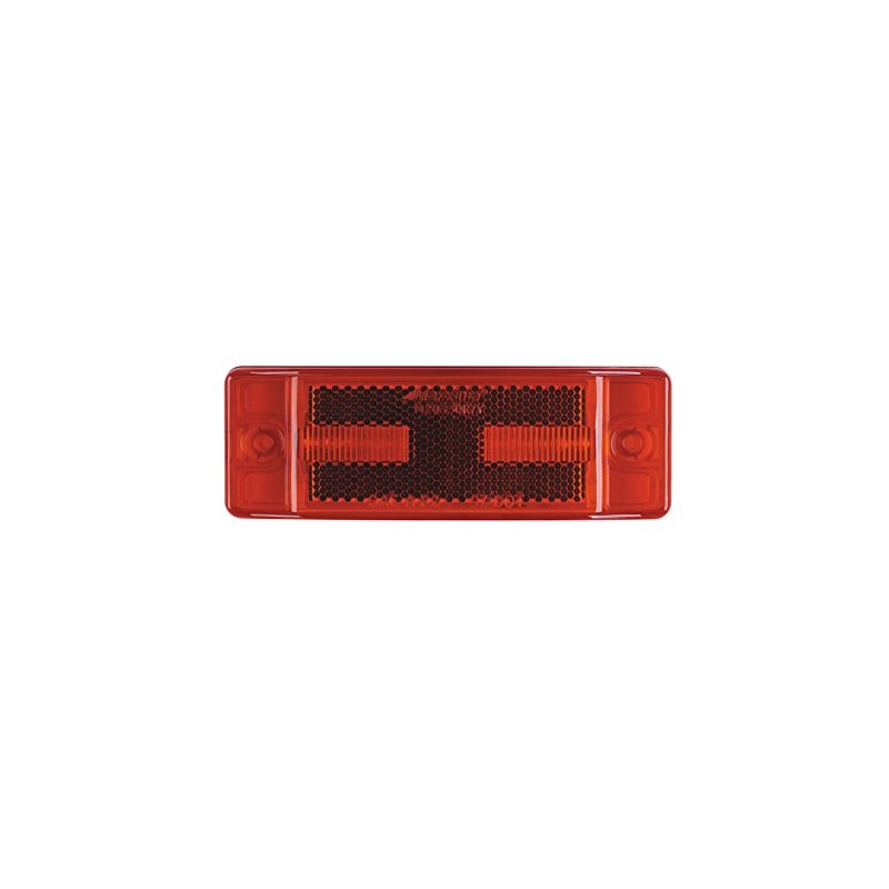 Maxxima M20330R Red 2" x 6" LED Clearance Marker/Auxiliary Turn