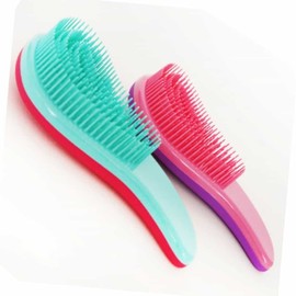 Towayusanghoe Ttowayu Brush vs. Hair Comb Curly Hair Comb Scalp Brush Anti-tangle Brush / 또와유 브러쉬 대 헤어빗 곱슬머리빗 두피브러쉬 엉킴방지브러시