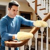 12 Pcs Paint Mitt Gloves with thumb Microfiber Terry for