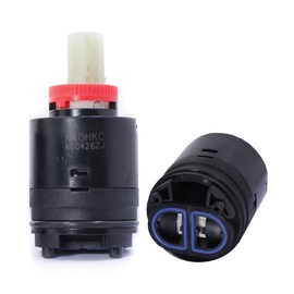 N40HKC Shower Cartridge Replacement, Compatible with the SR SUN RISE Concealed Shower Systems, KES Shower Systems, the Height is 3.07 inches (78mm) and the Width is 1.58 inches (40mm), (1Pack)