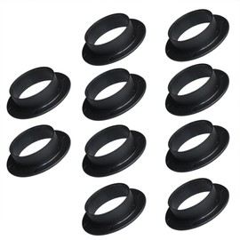 Lotatheta 10 X Black Bicycle Bottom Bracket Cover BB Protector Bearing Cap Dustproof Protections for MTB Mountain Road Bike