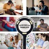 Flipo Magnifying Glass with Light - 5X Portable Large Handheld