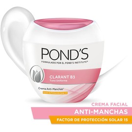 Pond's Crema Facial Anti-manchas Clarant B3 con SPF15 100 g