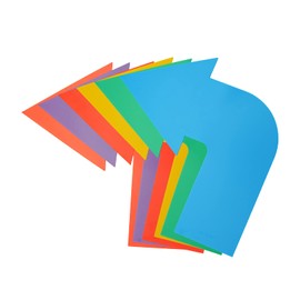 Eco Walker Colorful Star Arrow Spot Marker Non-Slip Directional Carpet Marker for Training Agility, Kids Classroom Activity, Gym, Sport, Home (Left Turn Arrow)