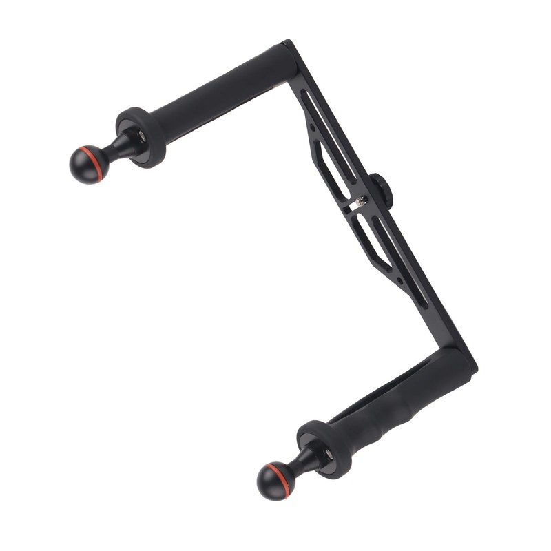 Dual Handle Aluminium Tray Stabilizer Rig Diving Underwater Camera Housings