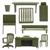 BMC Classic Marx Military Base Camp - 44pc Plastic Army