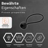 ECENCE 25x Spanngummi, Planenspanner Set, Expanderschlingen mit Kunststoff-Kugel, Zeltgummis für