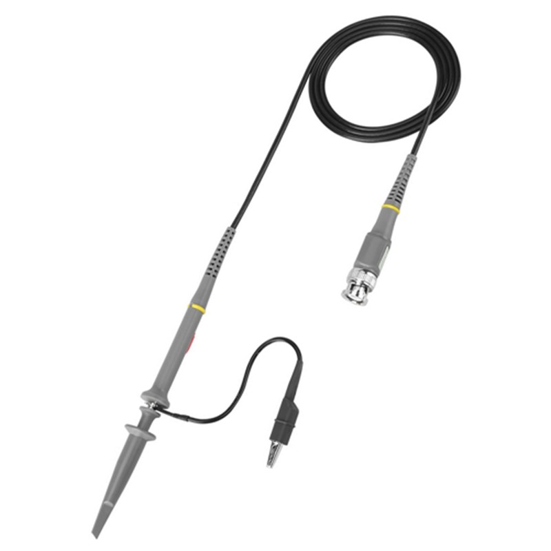 2pcs Precision BNC Oscilloscope Probe Kit 100Mhz Scope Clip 1X