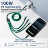 SIQIWO 100W Multi Charging Cable, 4 in 2 USB C