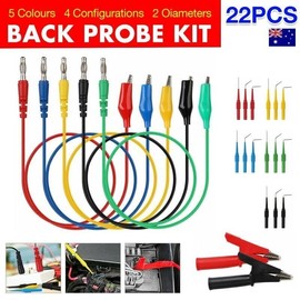 AIMALL 22 X Test Tool Aid 23500 Back Probe Kit SG Automotive Identified Probe Pin Wires