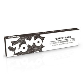 ZOMO ZOMO Paper - 25 Booklet Pack, Arabica Gum Product. (108x44 Natural w/Tips)