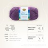 Lion Brand Company Cotton Yarn, Purple, 15.24x6.35x6.35 cm